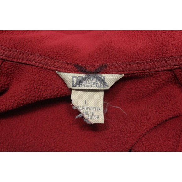 Duluth Trading men's stand up collar full zip front fleece jacket L - Picture 6 of 12